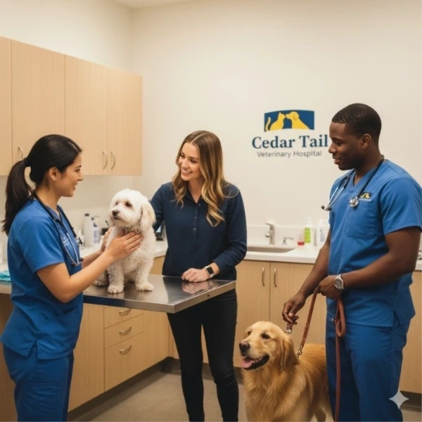 Veterinary team